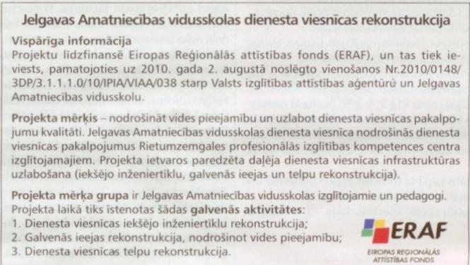 Raksts avīzē par dienesta viesnīcu