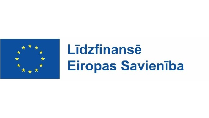 Līdzfinansē Eiropas Savienība logo