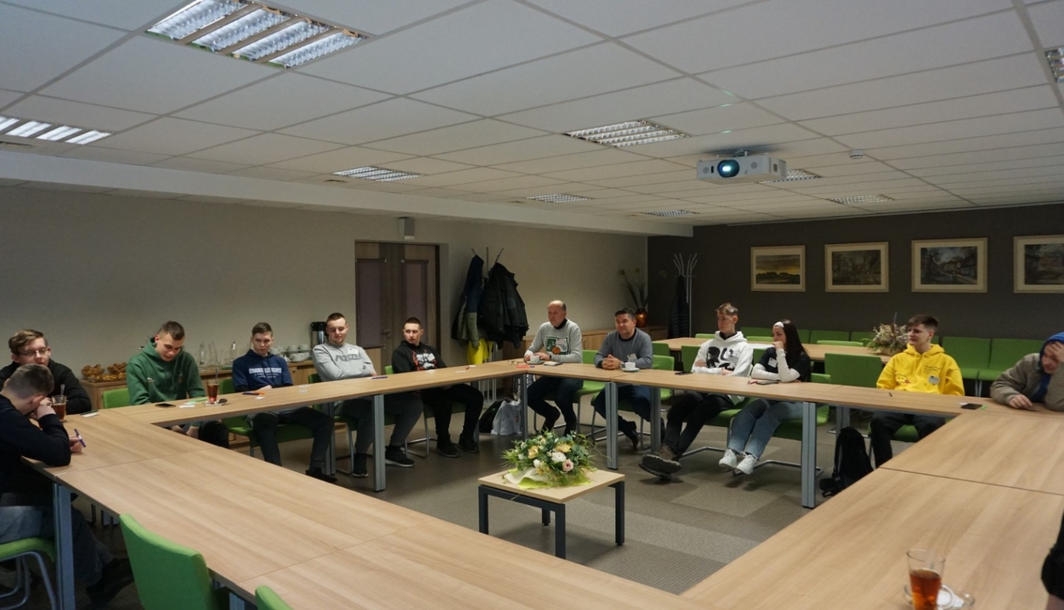 Studenti Jelgavas tehnikumā
