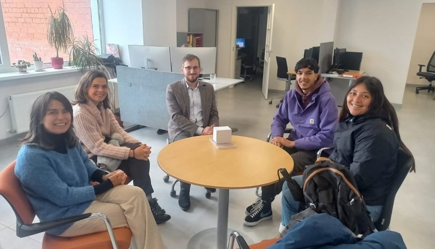 Studenti no Spānijas Jelgavas tehnikumā